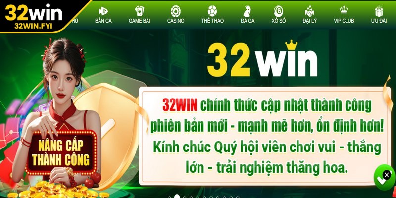 32win là 1 sân chơi online đã được ra mắt trong nhiều năm