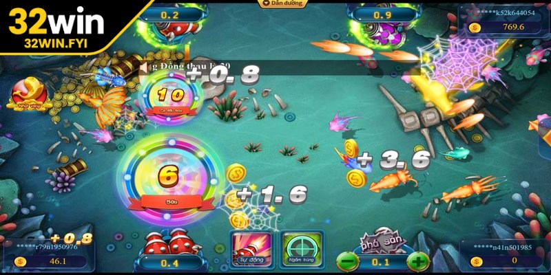 Bắn cá ăn xu là game ăn khách, hấp dẫn nhất hiện nay