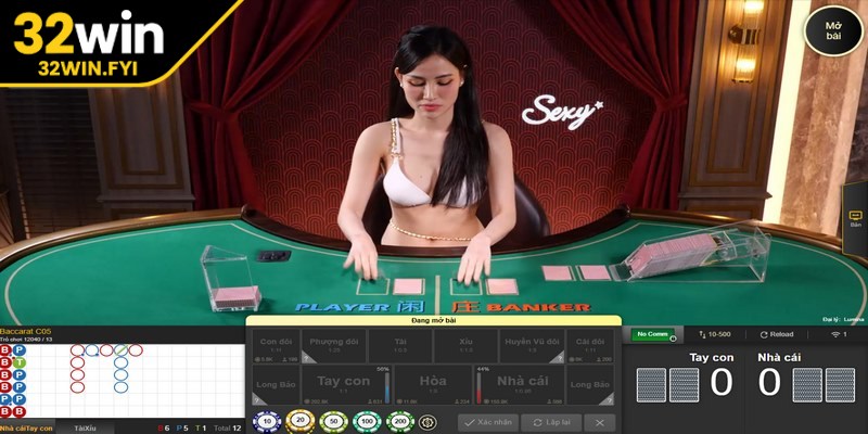Điểm qua những trò chơi casino 32Win hấp dẫn